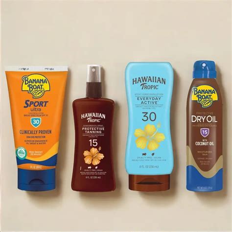 banana boat vs hawaiian tropic